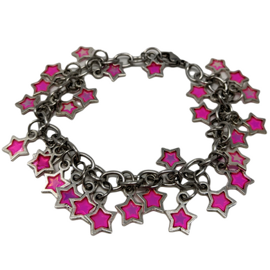 Handmade Silver Star Charm Bracelet ☆