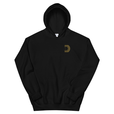 Hoodie-Unisex Gold Shutterbug (double-Sided Print)