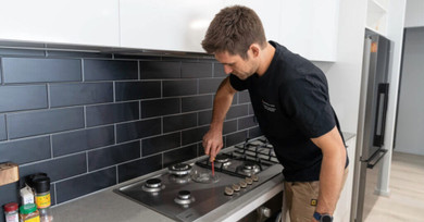 Electric Cooktop Installation