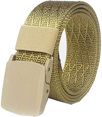 Men's Tactical Belt, Yuepin Polyester Outdoor Military Web Belt Tactical Webbing Belt Nickel Free