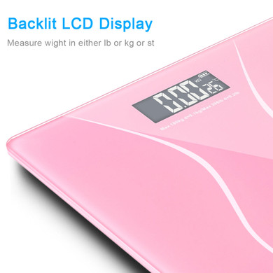 Digital Electronic LCD Personal Glass Bathroom  Weighing Scale