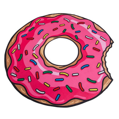 Sprinkled Donut Beach Towel