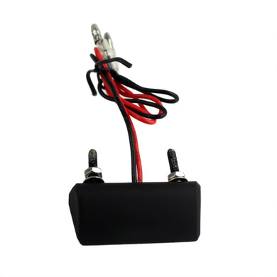 12V Universal Motorcycle License Plate White LED light Waterproof Motorcycle License Light Lamp Trailer Step Lamp