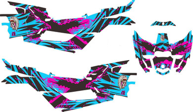 Can-Am BRP Maverick X3/X DS/ X RS 2016-2018 Graphics Kit Utv Side X Side Backgrounds Stickers Decals Custom