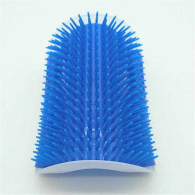 Kitty Cat Corner Mount Massager Self Groomer With Catnip