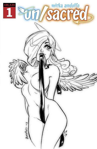 Mirka Andolfo's Unsacred #1 Sketch Variant