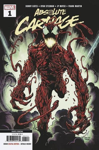 Absolute Carnage #1 Bagley 4th Printing Variant
