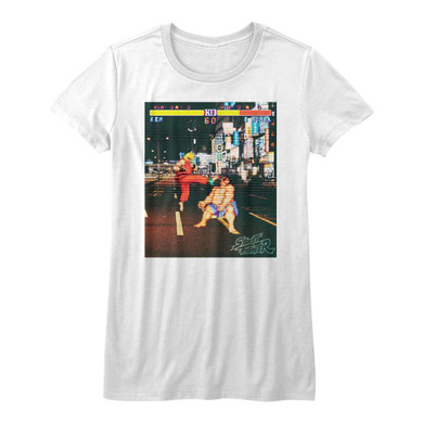 Street Fighter The Real Street Fighter Juniors T-Shirt