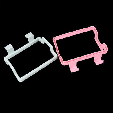 1pc Home Bathroom Kitchen Cupboard Cabinet Over Door Hanging Towel Rack Holder Hanger Shelf Plastic Garbage Rack Bag Holder