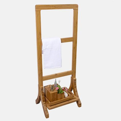 Osino Bamboo Freestanding Towel Rack