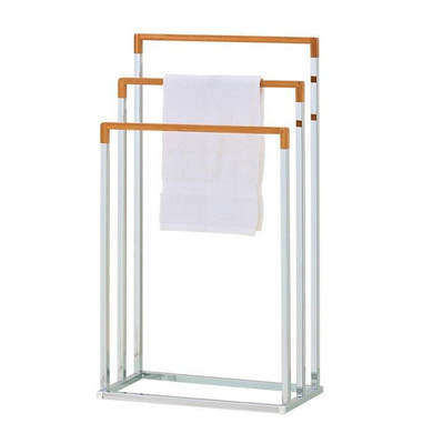 Bamboo Towel Stand