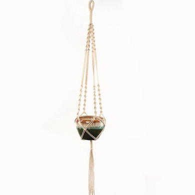 Apatite Macrame Pot Hanger