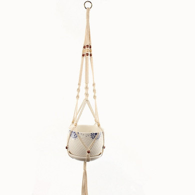 Jasper Macrame Pot Hanger