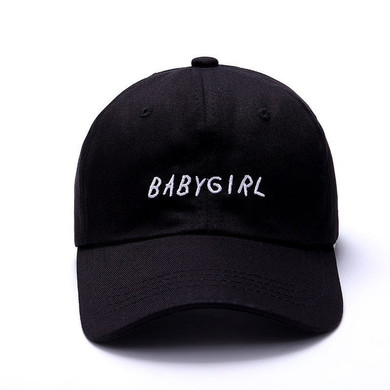 Big Text Babygirl Embroidered Dad Hat Cap Unisex
