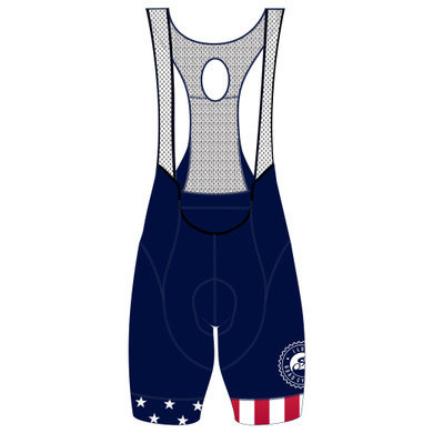 I Love Road Cycling USA Patriotic Cycling Bibs