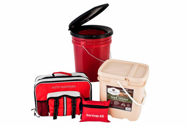 Family Preparedness Package w/ Food Storage