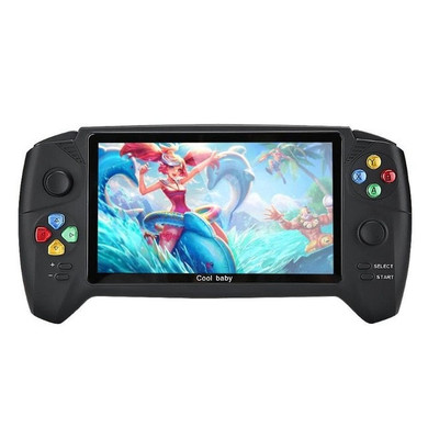 COOLBABY Handheld Game Players Classic 7.0 inch Handle Retro Game Console Dual joysticks for PSP GBA NES FC Game Player New