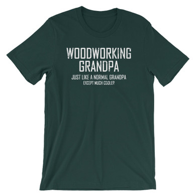 Woodworking Grandpa Unisex short sleeve t-shirt