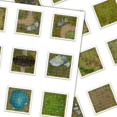 Digital Forge: Huntsman's Forest - Forest Themed Modular Terrain Tiles