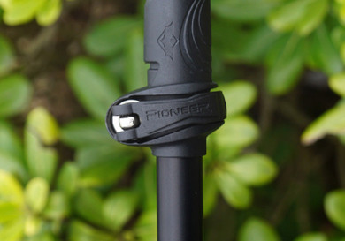 Pioneer Walking Cane - Carbon Fiber Slim Neck Telescopic Cane