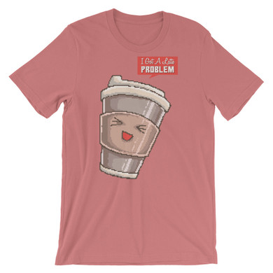 Retro I've Got a Latte Problem Short-Sleeve Unisex T-Shirt Retro I've Got a Latte Problem Short-Sleeve Unisex T-Shirt
