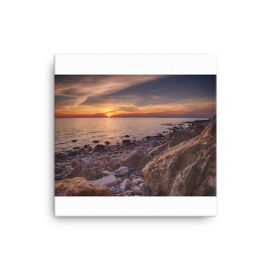 Sunset Beach Canvas
