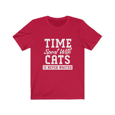 Time Spent With Cats Is Never Wasted Shirt
