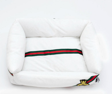 Boujee Pet Bed White
