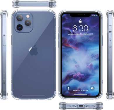 iPhone 12 Pro/Pro Max Shockproof Clear Bumper Case iPhone 12 Pro/Pro Max Shockproof Clear Bumper Case