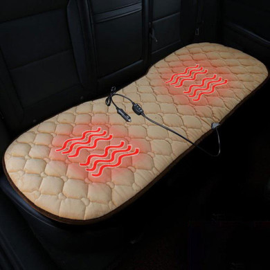 Heated Seat Cushions 12-Volt Winter Car Seat Heating Pads Warmer Protector Heated Seat Cushions 12-Volt Winter Car Seat Heating Pads Warmer Protector