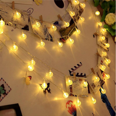 Solar Outdoor LED Fairy String Lights