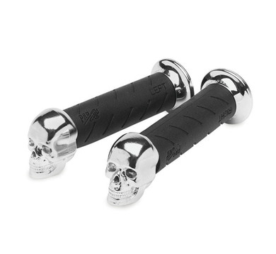 ProGrip Skull Grips For V-Twin Model 862