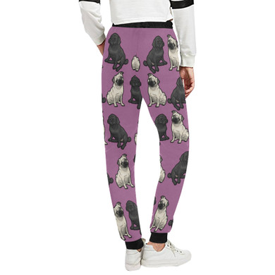 Pug Pants - Black & Tan Pugs Pug Pants - Black & Tan Pugs