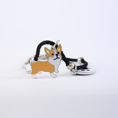 Corgi Charm Bracelet