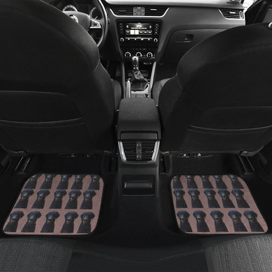 Curly Coat Retriever Car Mats (Front & Back)