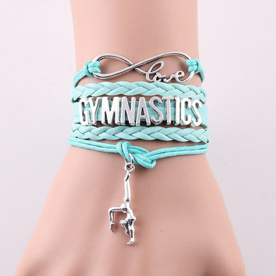 Infinity Love Gymnastics Bracelet