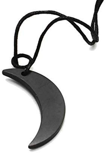 Shungite Pendant Printed Sacred Geometry, Crystal Amplifier