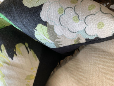 Schumacher Enchanted Garden Pillow Cover 16x16
