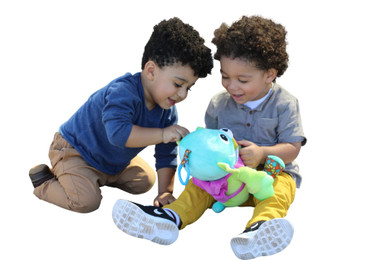 Yummy Buddy™ Teether Plush Sensory Toy - Glow in the Dark Hands