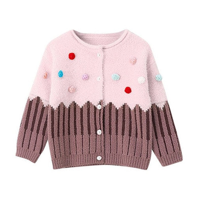 Toddler Knit Crochet Sweater
