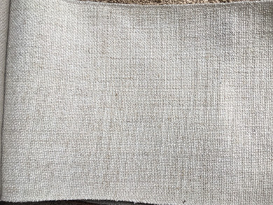 7 yards Hemp Hmong upholstery fabric / Light beige Linen / Woven Hmong Fabric / Heavy weight Upholstery material