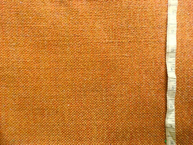 7 yards Orange Fabric / Bright Orange Upholstery fabric / Orange Home Decor Fabric / Light Orange Fabric / Thick Orange Fabric