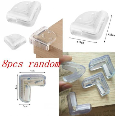 10Pcs Baby Silicone Safety Protector Table Corner Protection From Children Anticollision Edge Corners Guards Cover For Kid