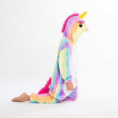 Rainbow Unicorn One piece Pajamas Set