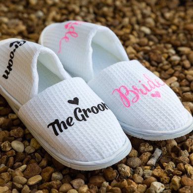 Personalized Bride Slippers