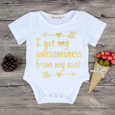 I Get My Awesomeness From My Aunt Onesie