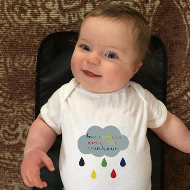 Somewere Over The Rainbow Onesie