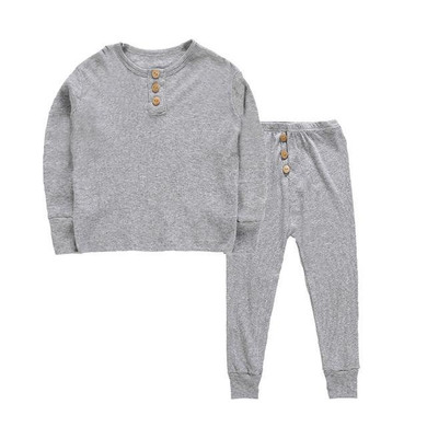 Dusty Grey Baby Outfit