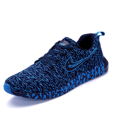 LudBA Athletic Men Women Running Shoe Sports-Sneakers (Blue)