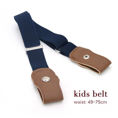 Leather Waist Belt Without Buckle Easy Belts For Women Men